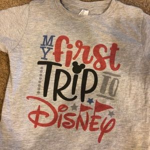 3t my first trip to Disney shirt